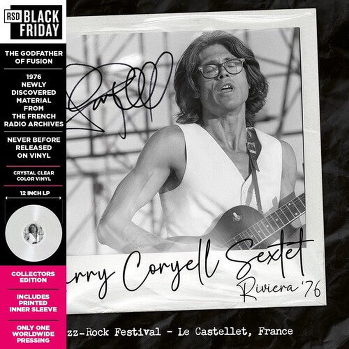 Larry Coryell The Eleventh House - Riviera 76 Clear Vinyl