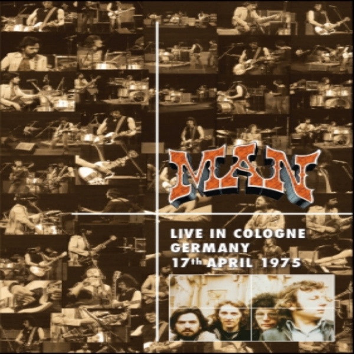 Man - Live In Cologne Germany 17th April 1975 (DVD-V Album PAL) - NEW