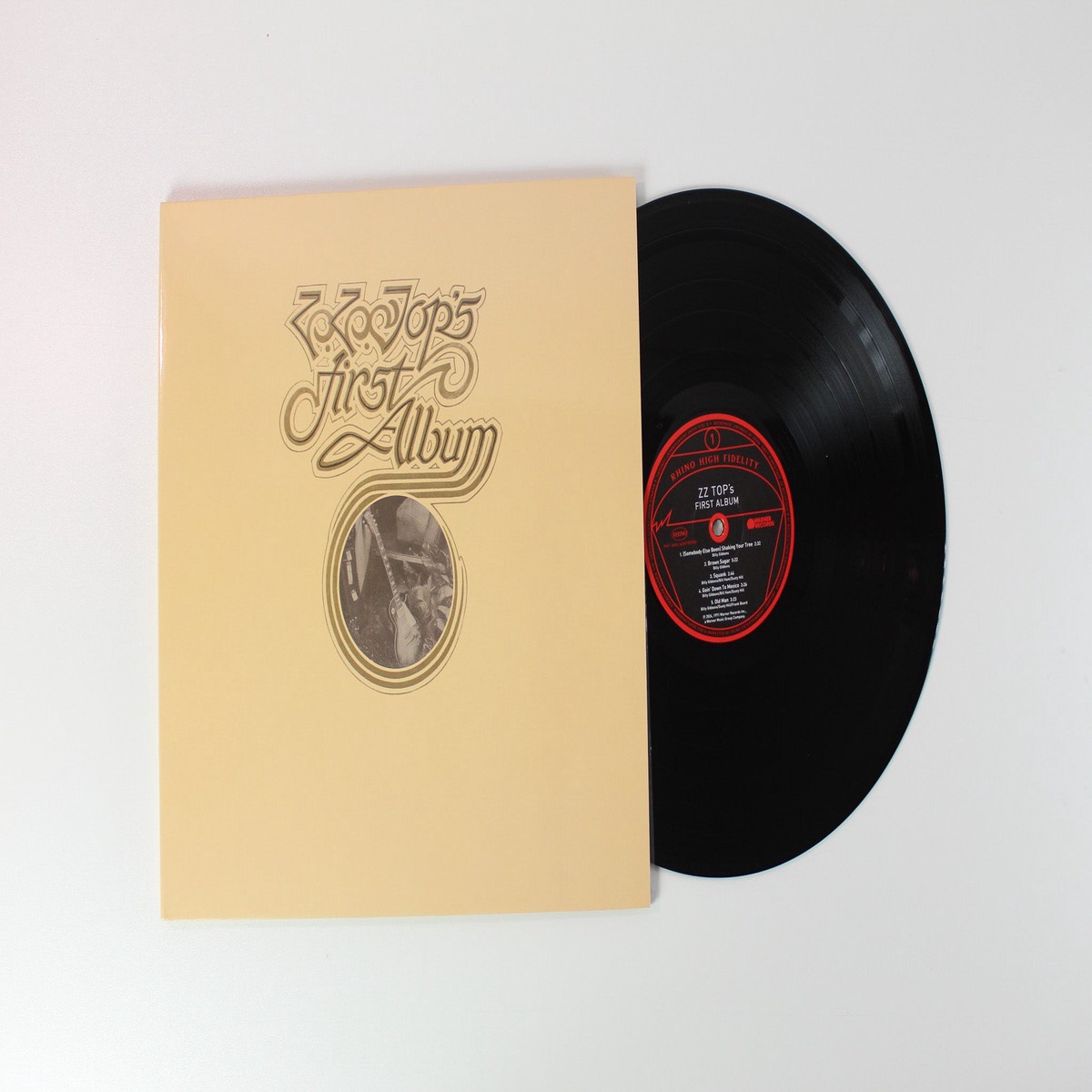 ZZ Top - ZZ Tops First Album on Rhino Records Ltd 180 Gram Reissue