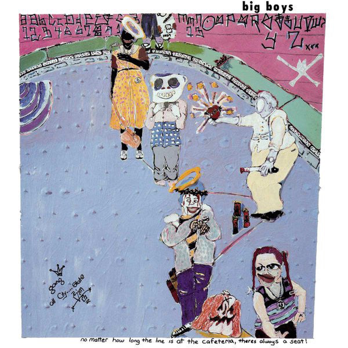 Big Boys (2) - No Matter How Long The Line Is At The Cafeteria Theres Always A Seat (LP Album RE) - NEW