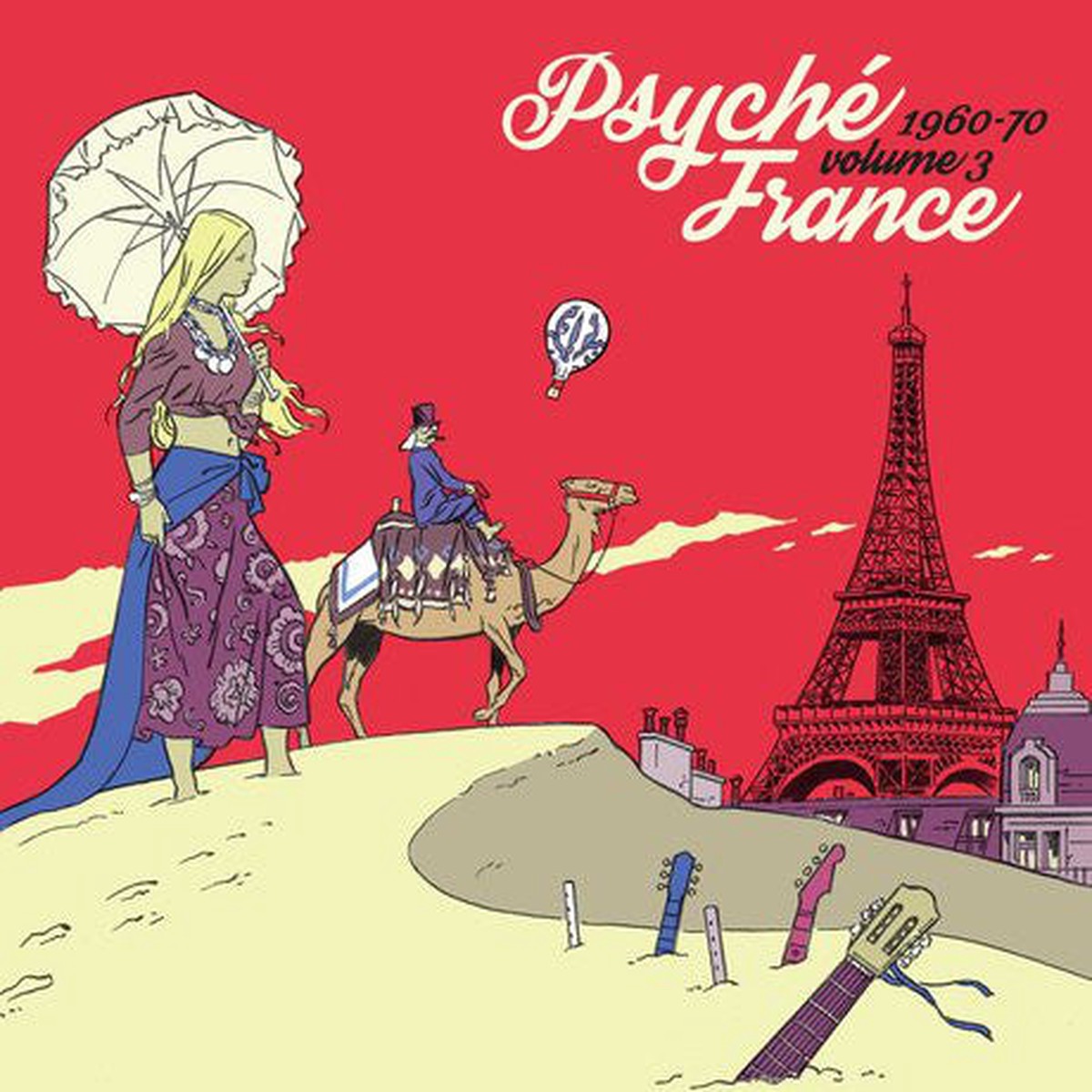 Various - Psych France 1960-70 Volume 3 (LP Comp) - NEW