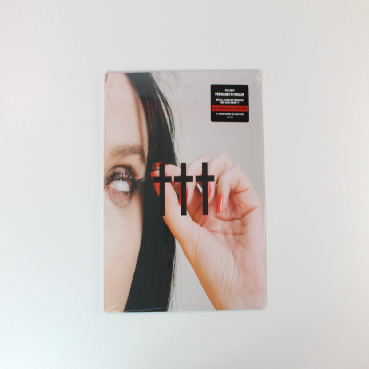 (Crosses) - PermanentRadiant on Warner Records - Ruby Vinyl Sealed