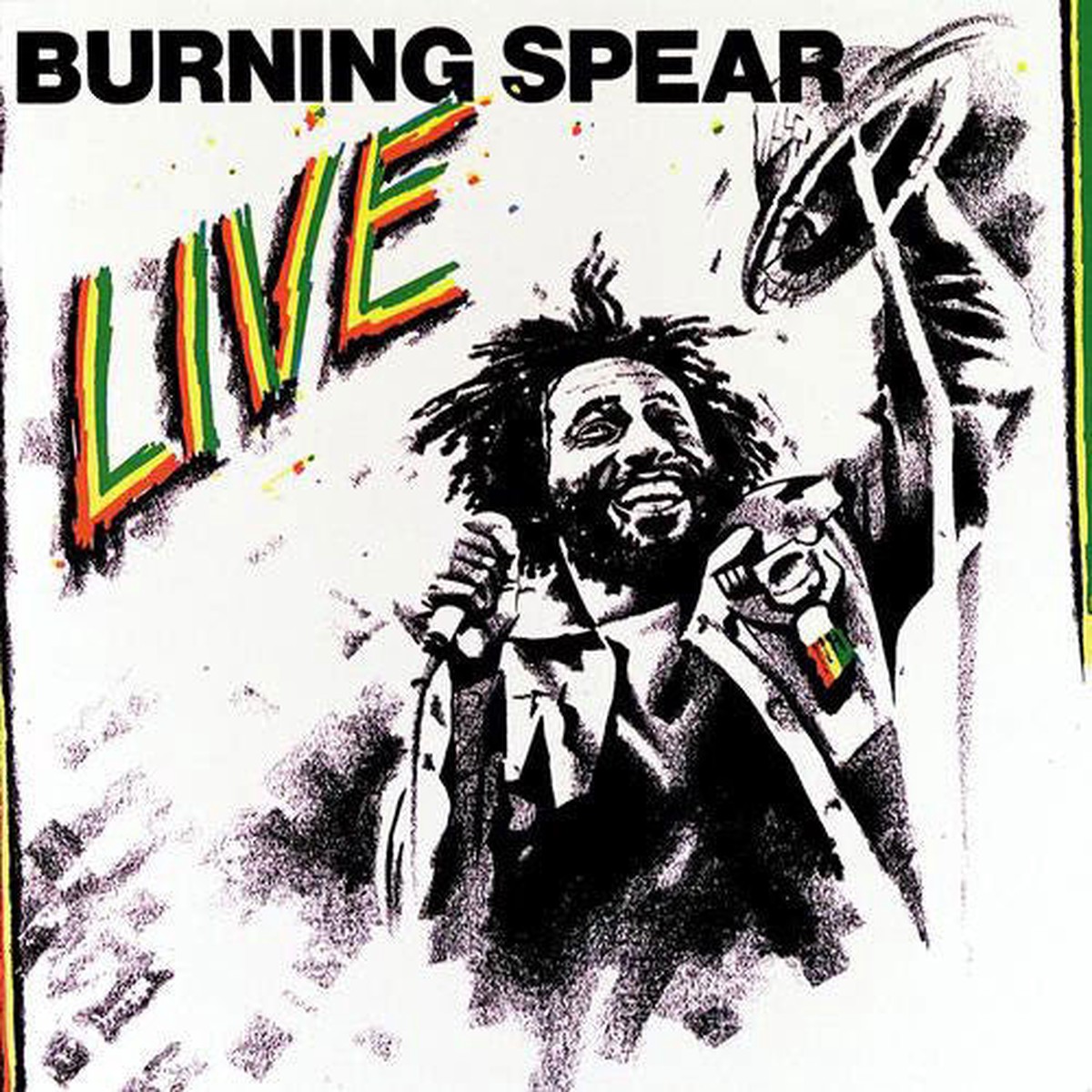 Burning Spear - Live (LP Album) - USED