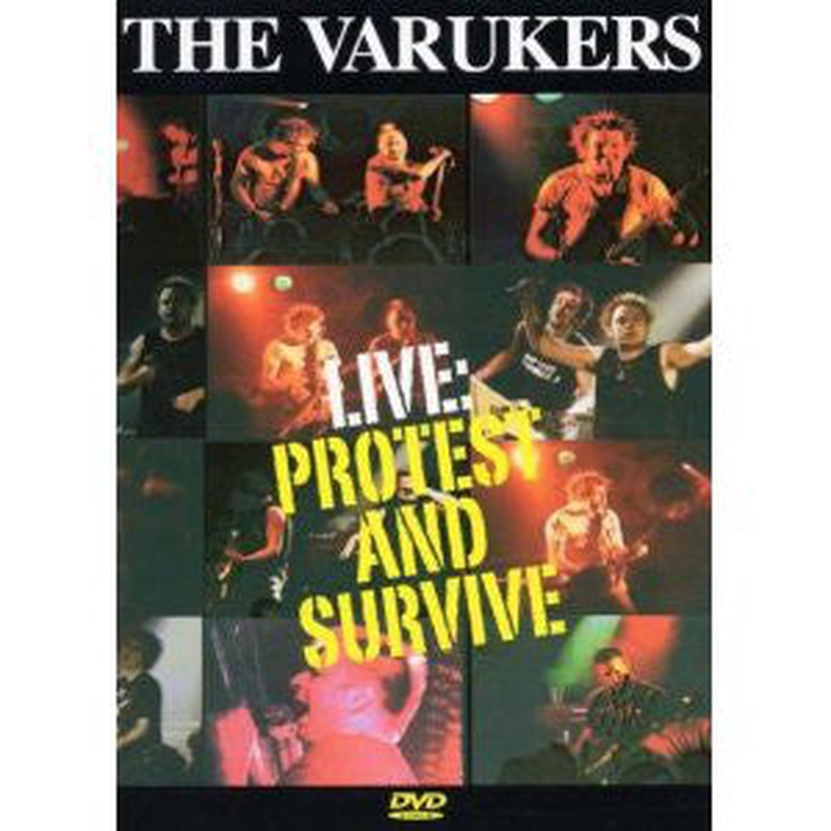 The Varukers - Live Protest And Survive (DVD Comp) - NEW