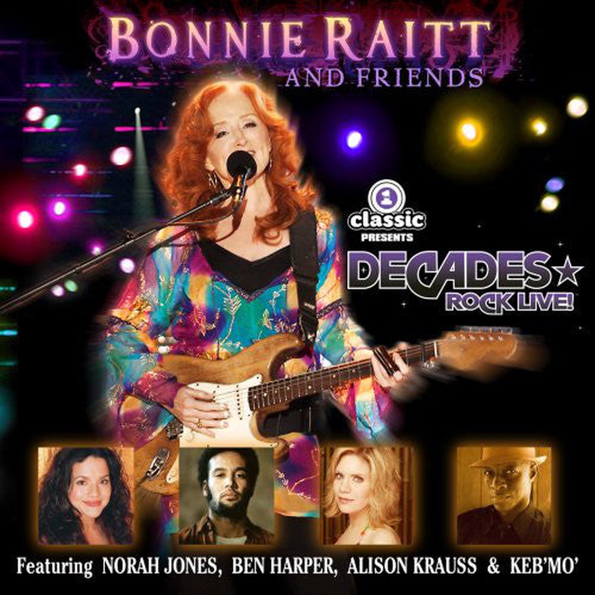 Bonnie Raitt And Friends Featuring Norah Jones Ben Harper Alison Krauss KebMo - Bonnie Raitt And Friends (DVD-V PAL CD Album) - USED