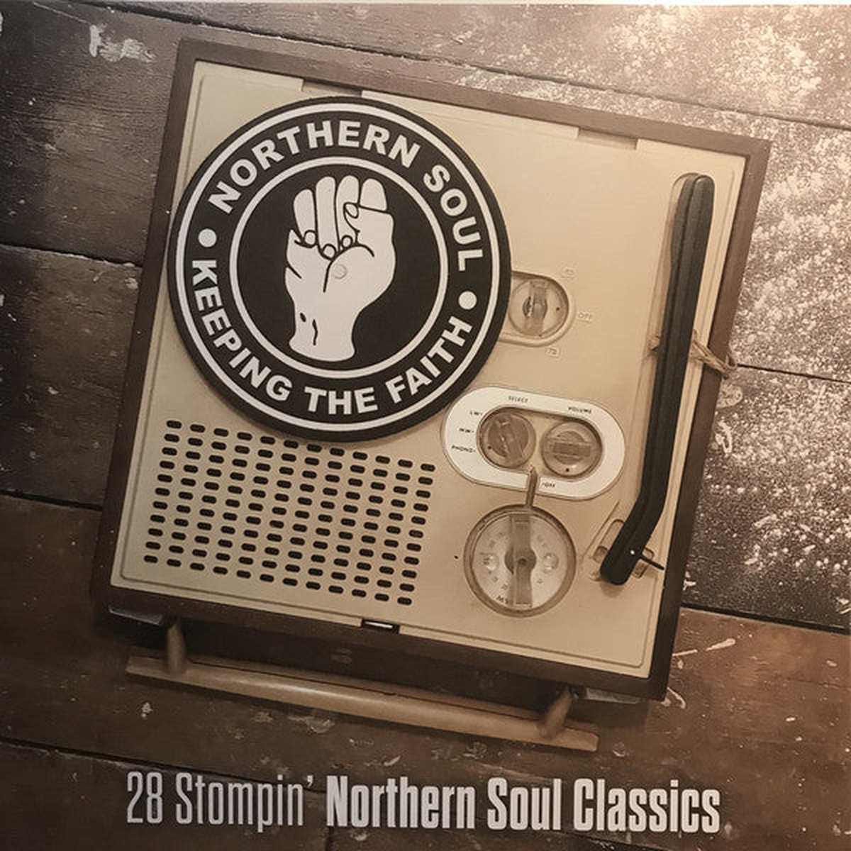 Various - Keeping The Faith (28 Stompin Northern Soul Classics) (2xLP Comp Ltd Num Gol) - NEW