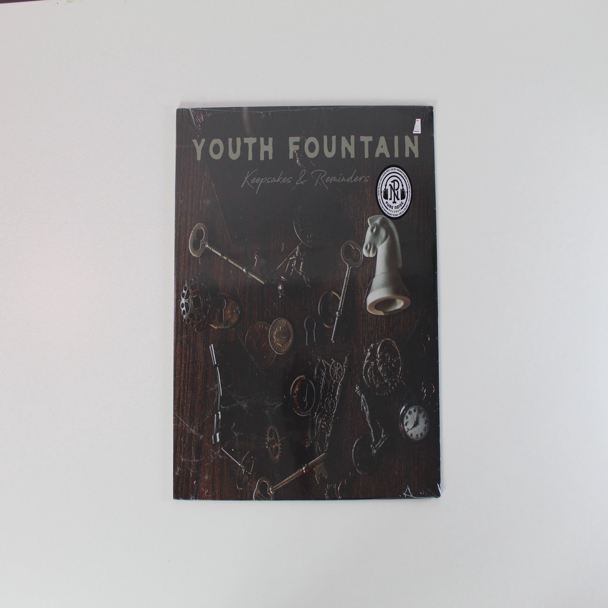 Youth Fountain - Keepsakes Reminders on Pure Noise Ltd Brown in Beer w Heavy Bone Splatter Vinyl Sealed