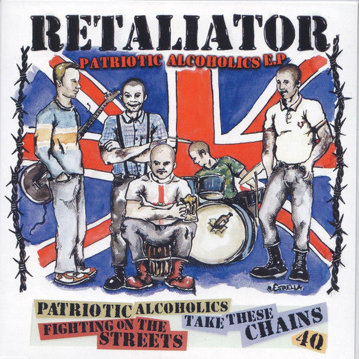 Retaliator - Patriotic Alcoholics EP (7 EP RE) - NEW