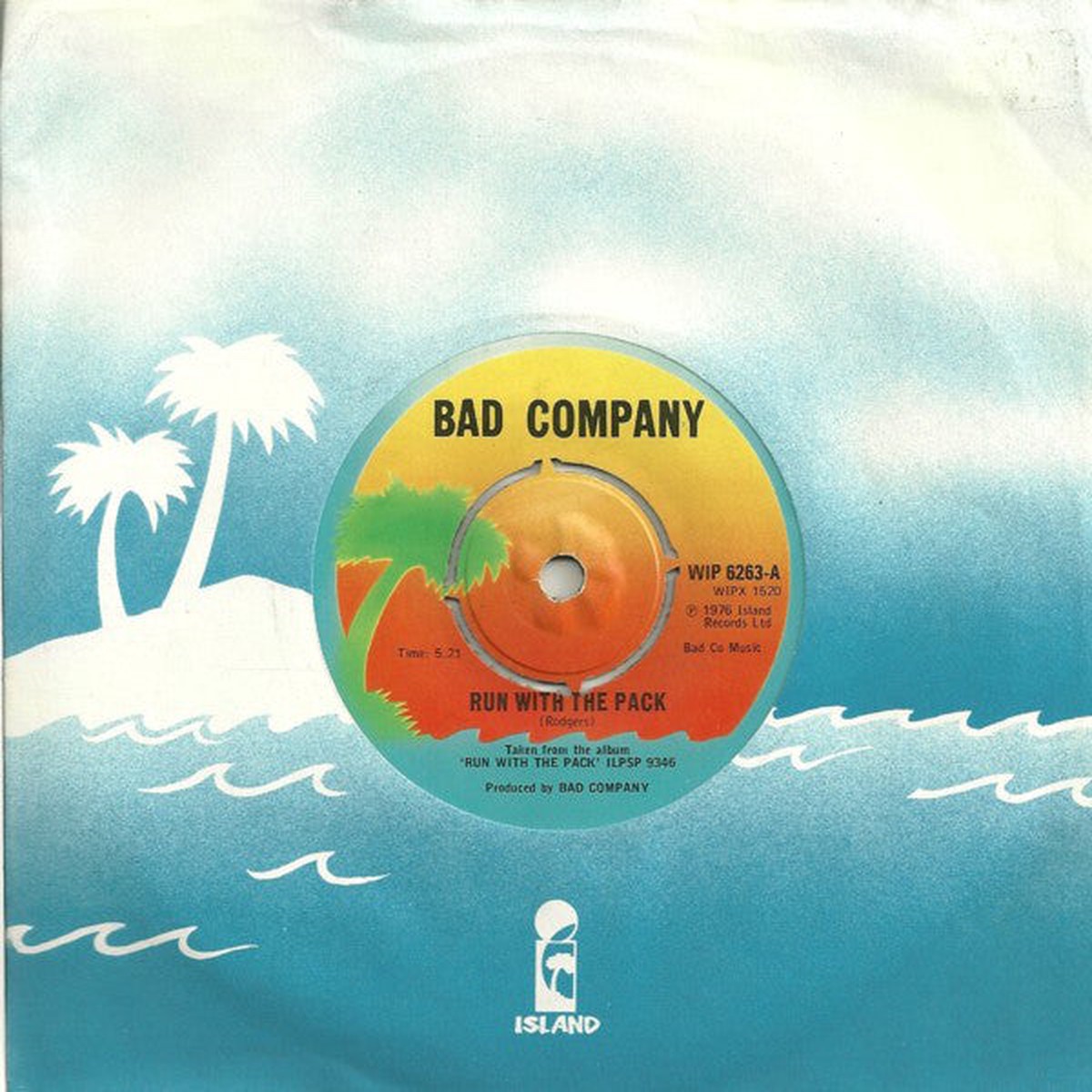 Bad Company (3) - Run With The Pack (7) - USED