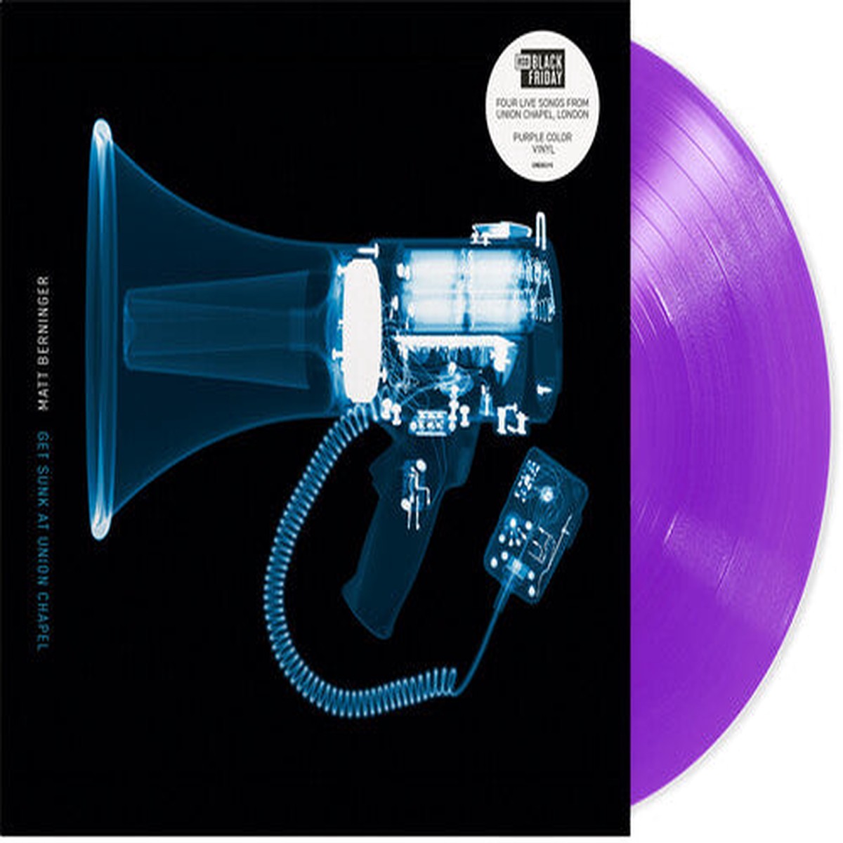 Matt Berninger - Get Sunk At Union Chapel Live (10) Neon Purple Vinyl