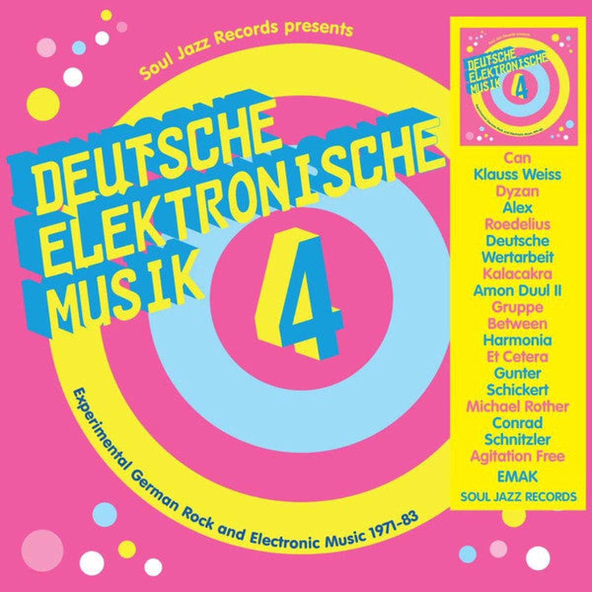 Various - Deutsche Elektronische Musik 4 (Experimental German Rock and Electronic Music 1971-83) (2xCD Comp) - NEW