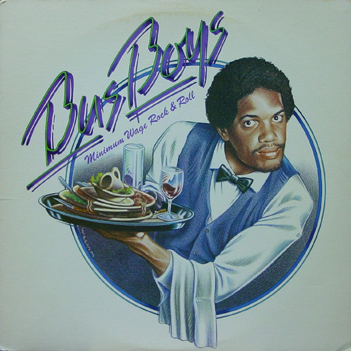 Bus Boys - Minimum Wage Rock Roll (LP Album) - USED