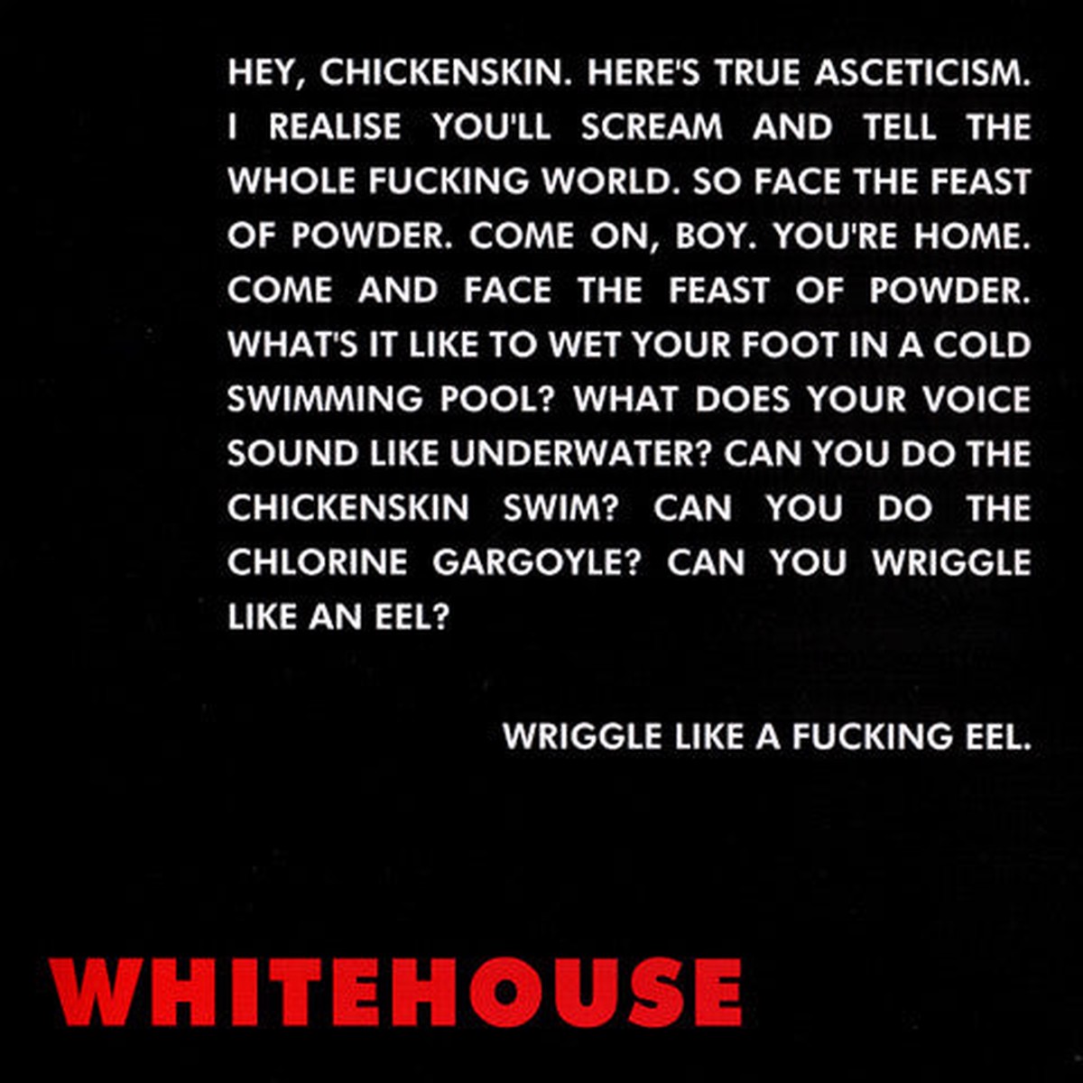 Whitehouse - Wriggle Like A Fucking Eel (12 Single) - USED