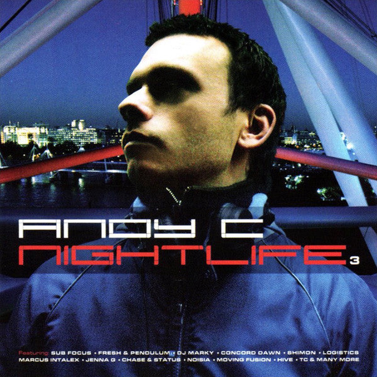 Andy C - Nightlife 3 (CD Comp Mixed) - USED