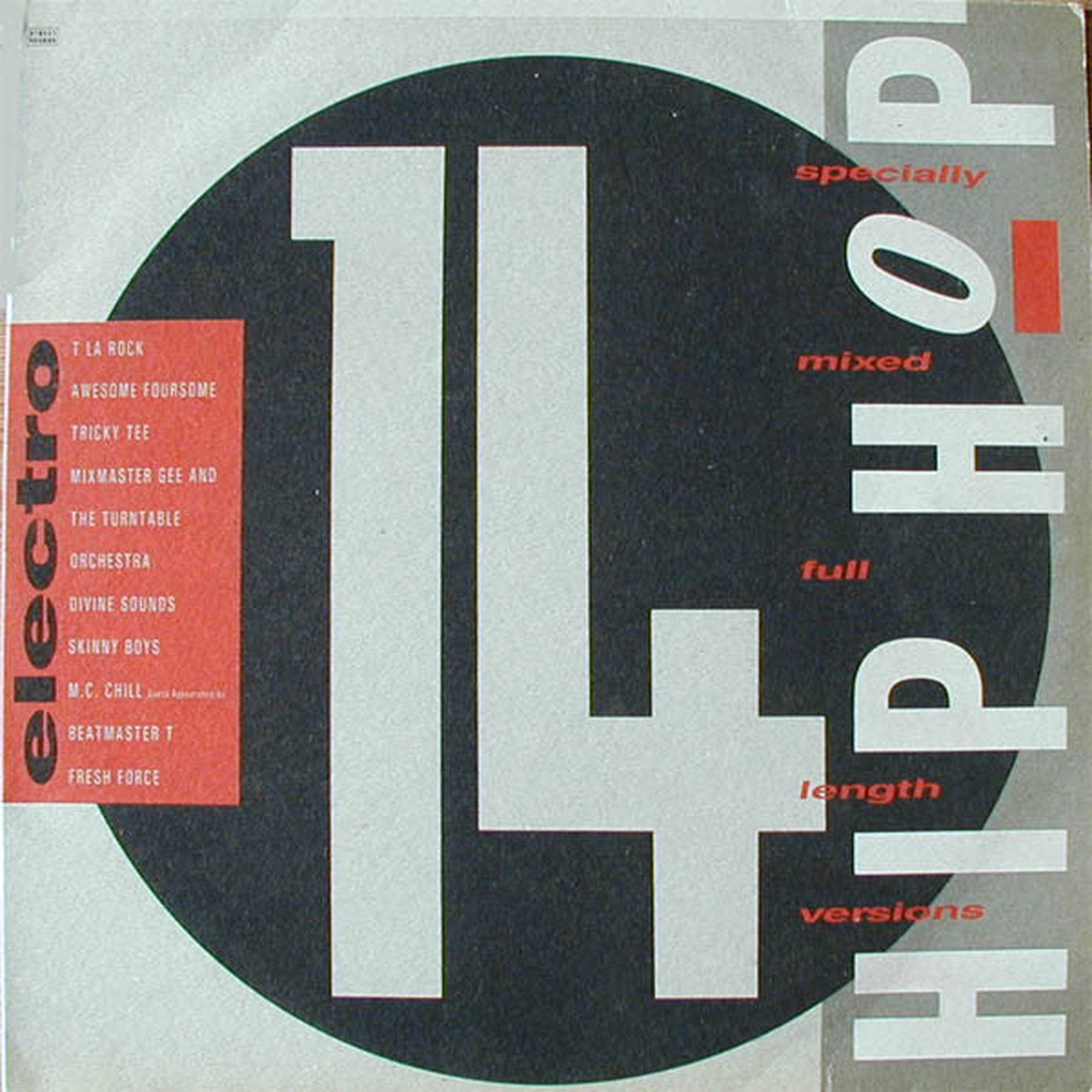 Various - Street Sounds Hip Hop Electro 14 (LP Comp Mixed) - USED