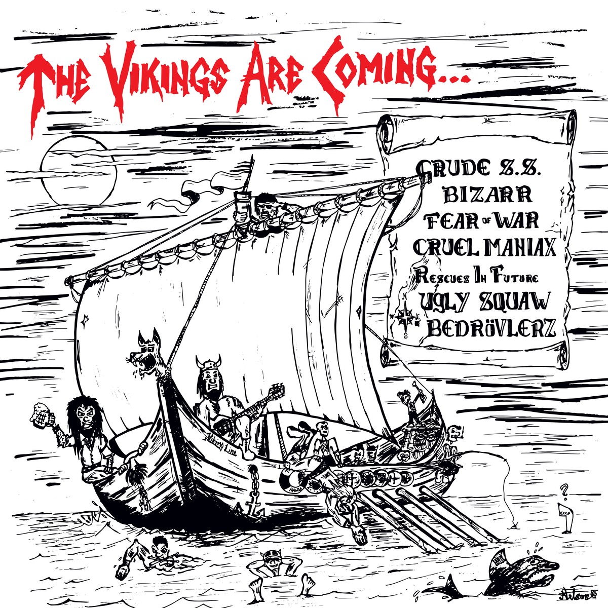 Various The Vikings Are Coming (LP ALBUM) - NEW