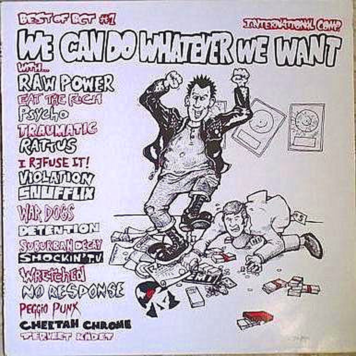 Various - We Can Do Whatever We Want - Best Of BCT 1 (LP Comp Red) - USED