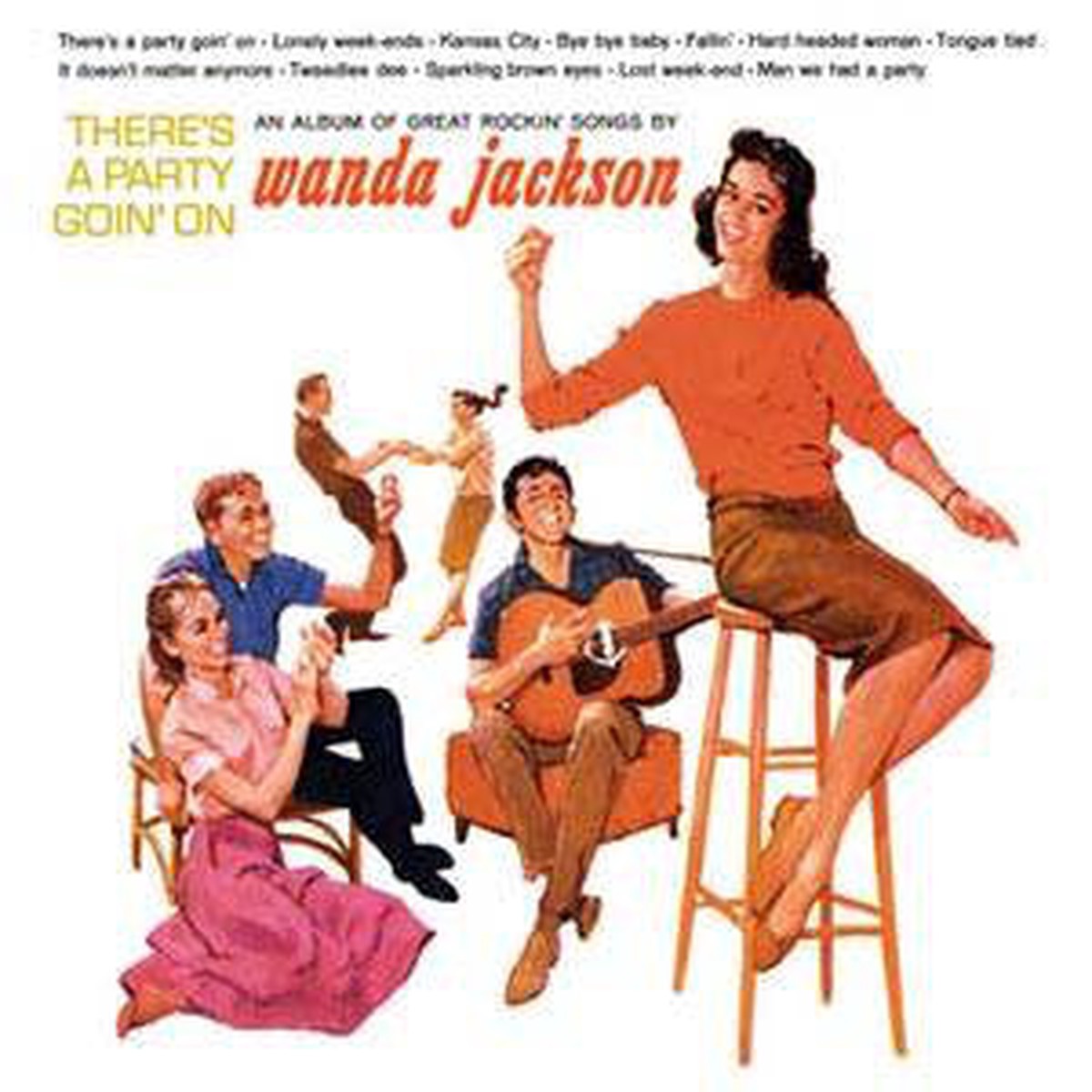 Wanda Jackson - Theres A Party Goin On (LP RE) - USED