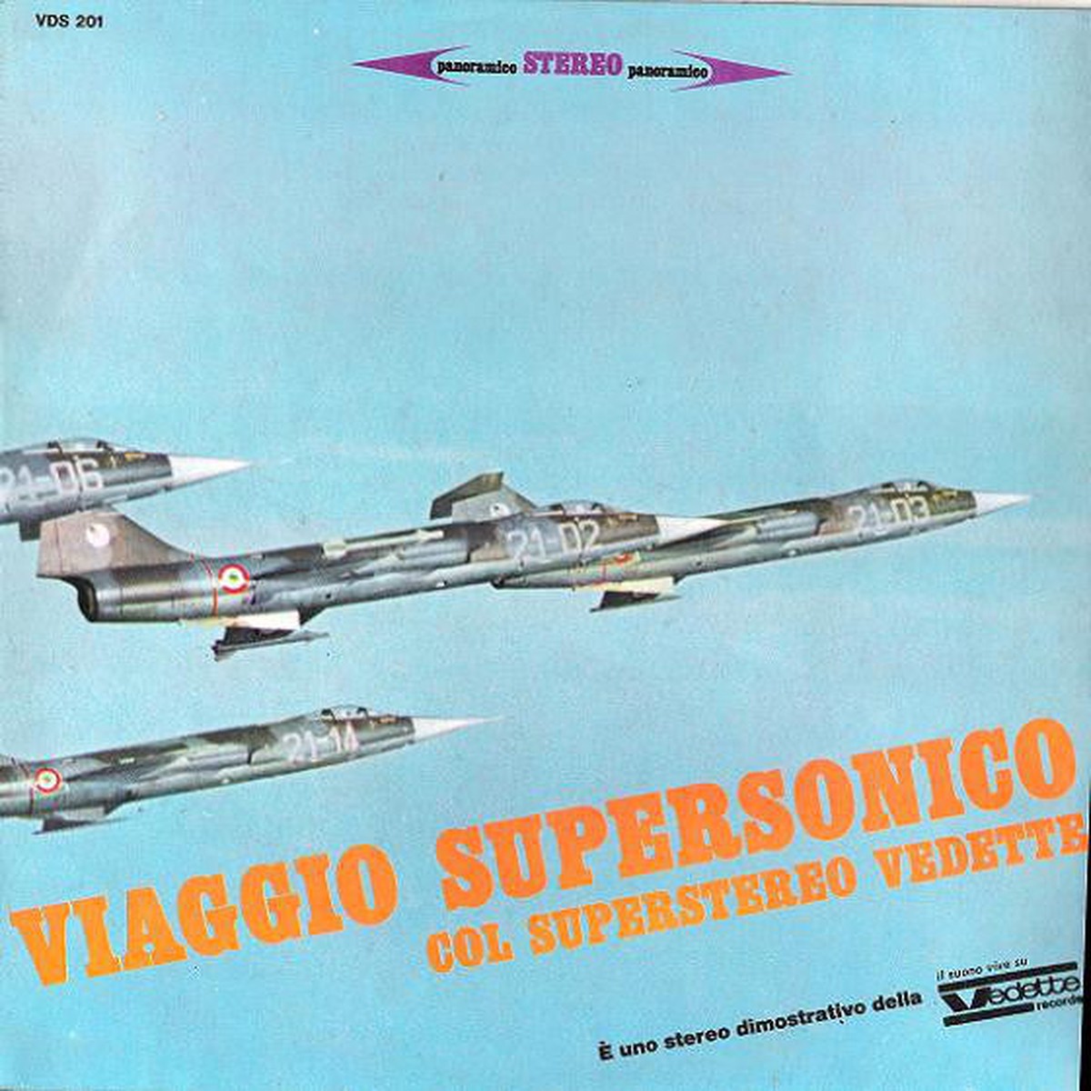 Various - Viaggio Supersonico Col Superstereo Vedette (LP Comp Promo) - USED