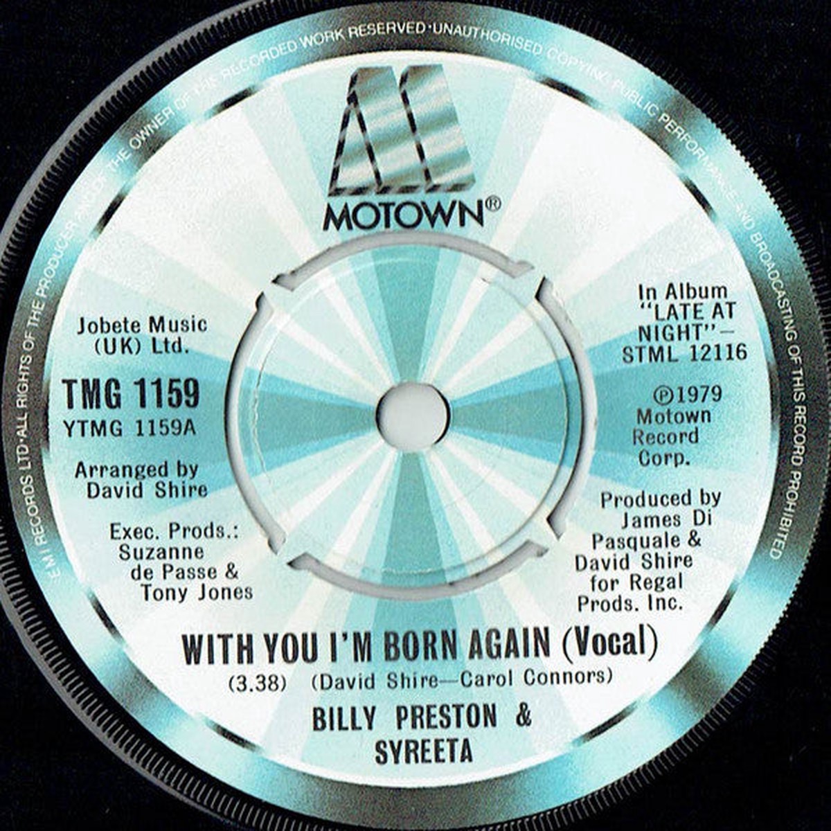 Billy Preston Syreeta - With You Im Born Again (Vocal) (7 Single Com) - USED