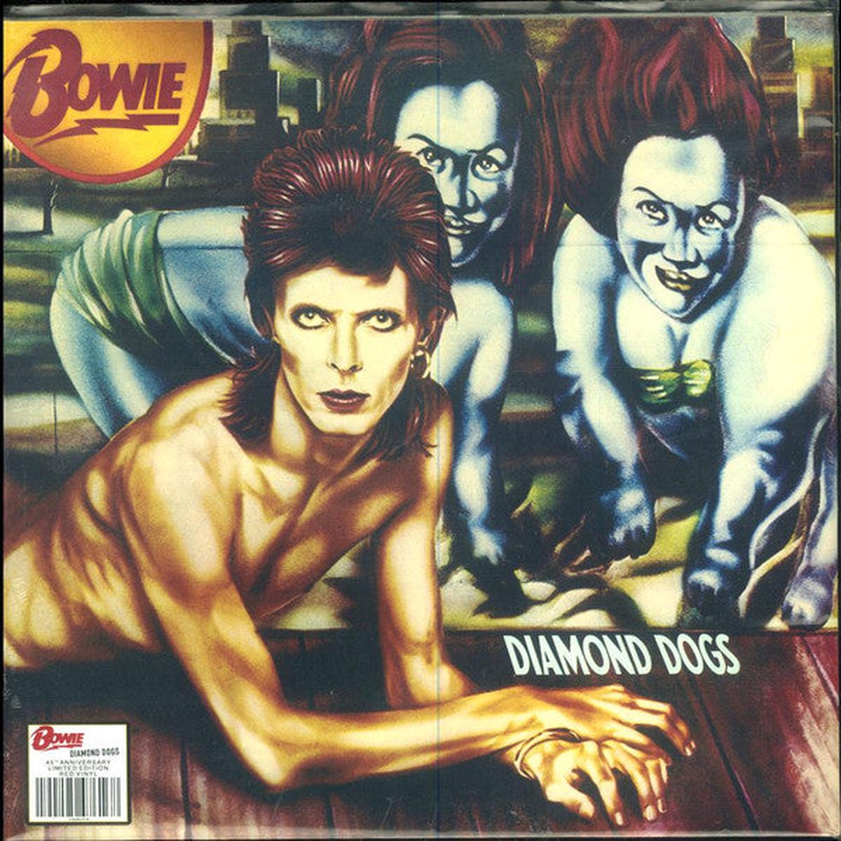 Bowie - Diamond Dogs (LP Album Ltd RE RM Red) - NEW