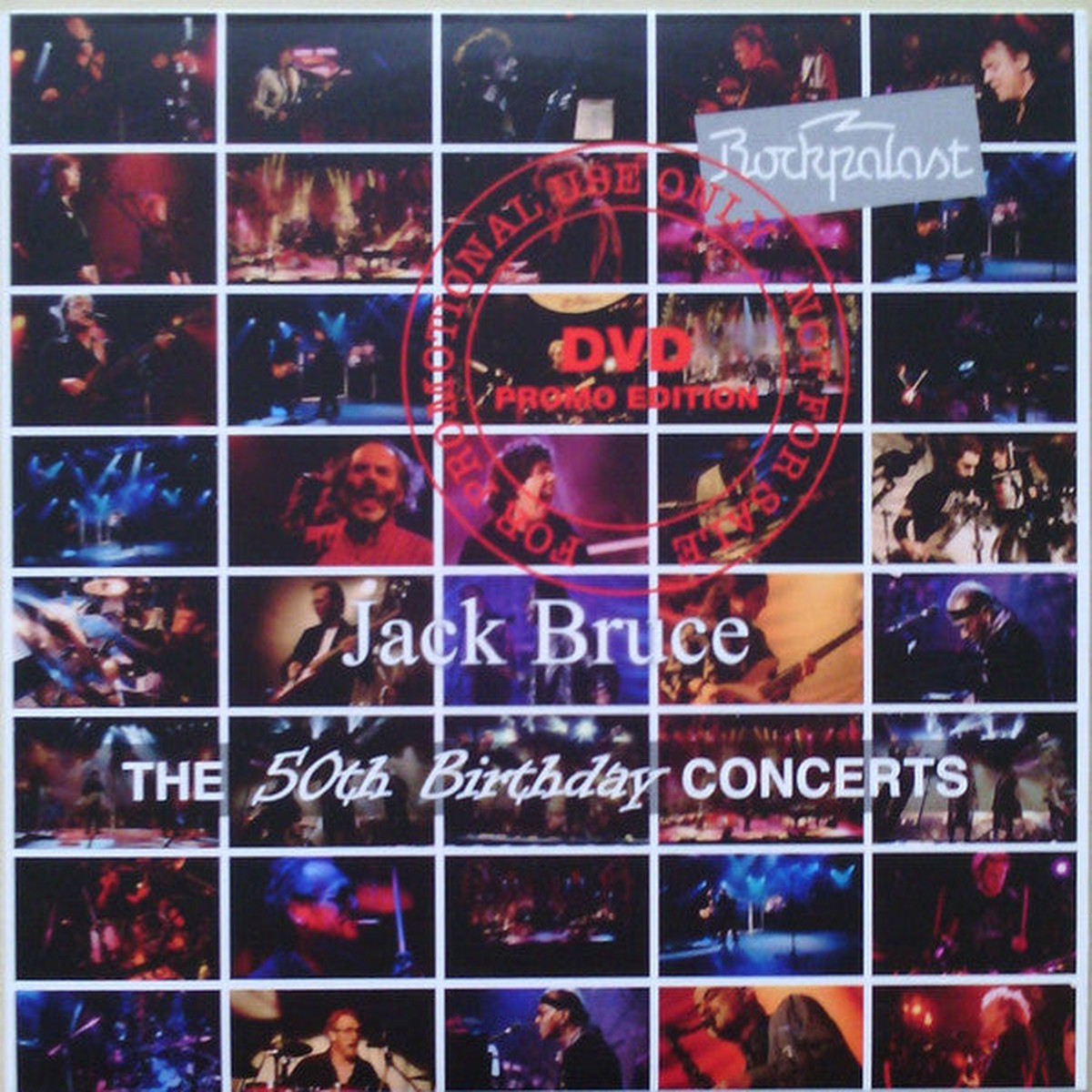Jack Bruce - Rockpalast The 50th Birthday Concerts (2xDVD Promo) - NEW