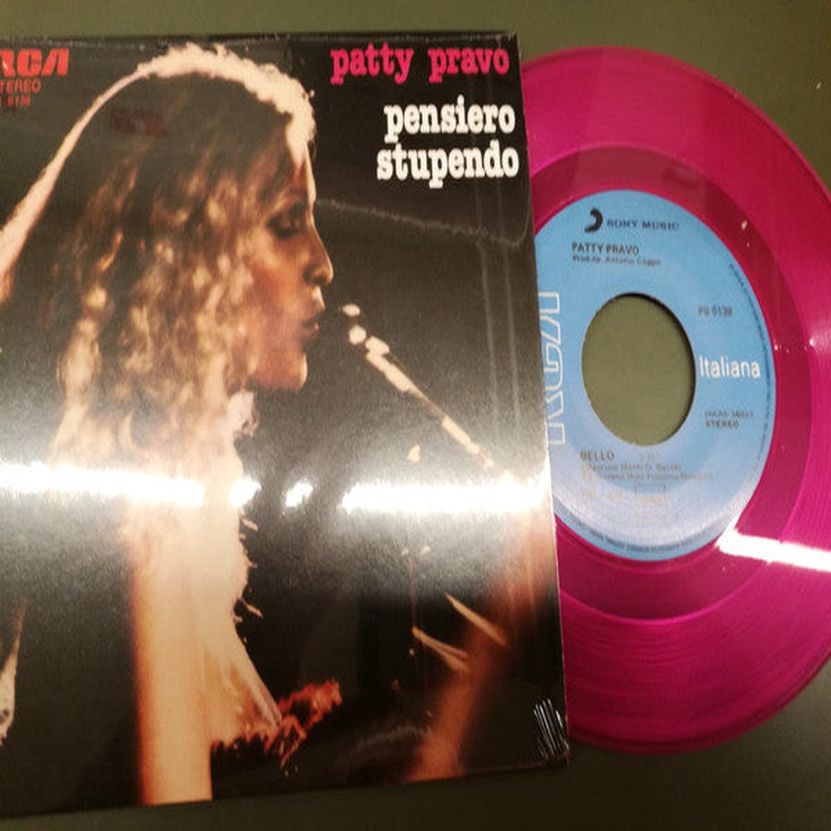 Patty Pravo - Pensiero Stupendo (7 Single Pin) - NEW