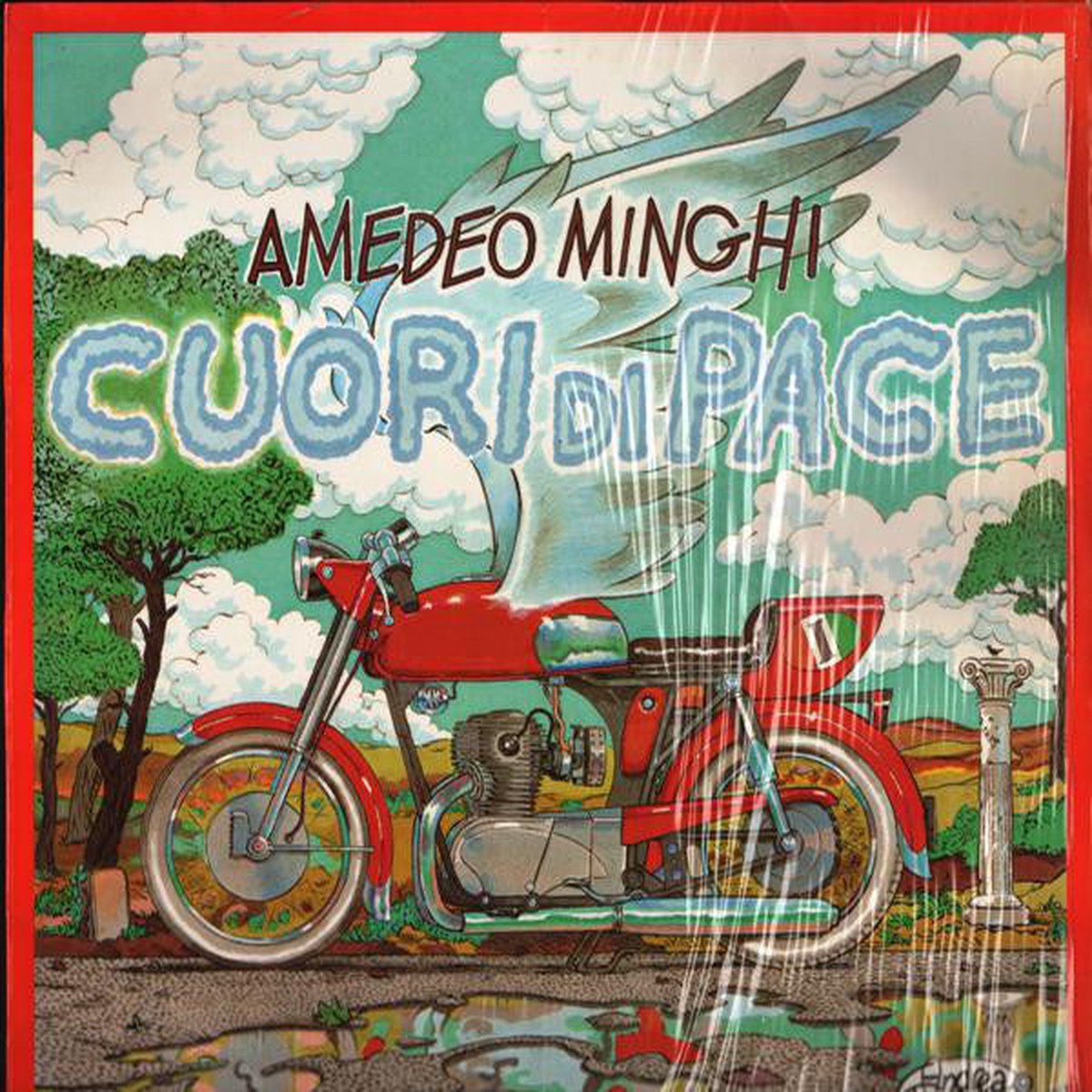 Amedeo Minghi - Cuori Di Pace (LP Album) - USED