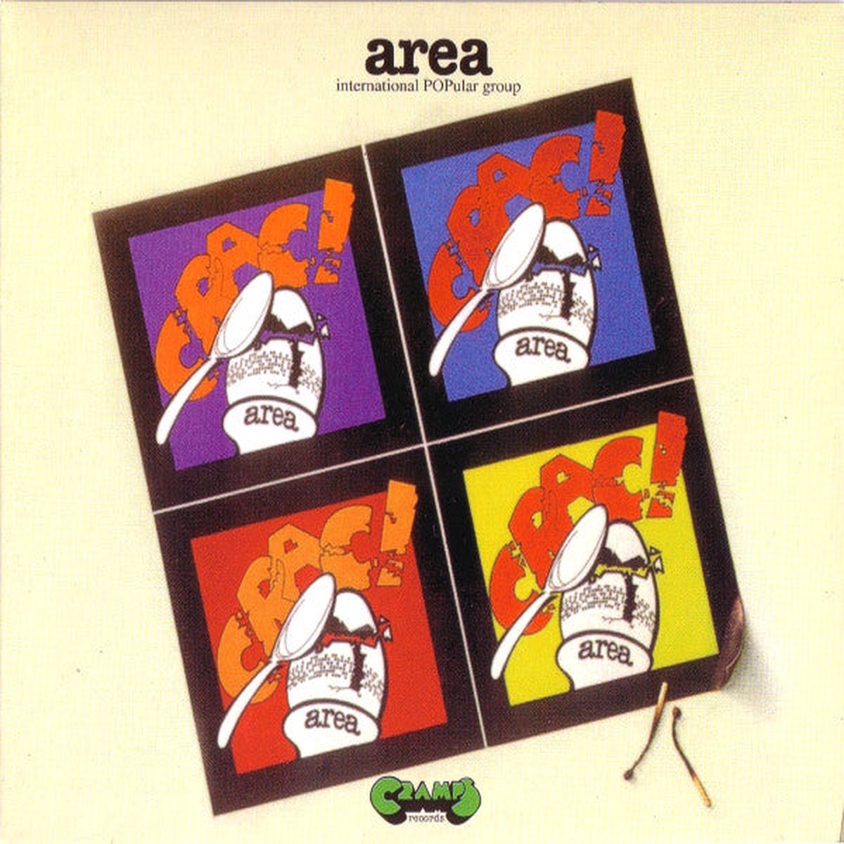 Area (6) - Crac (CD Album Copy Prot RE RM Dig) - USED
