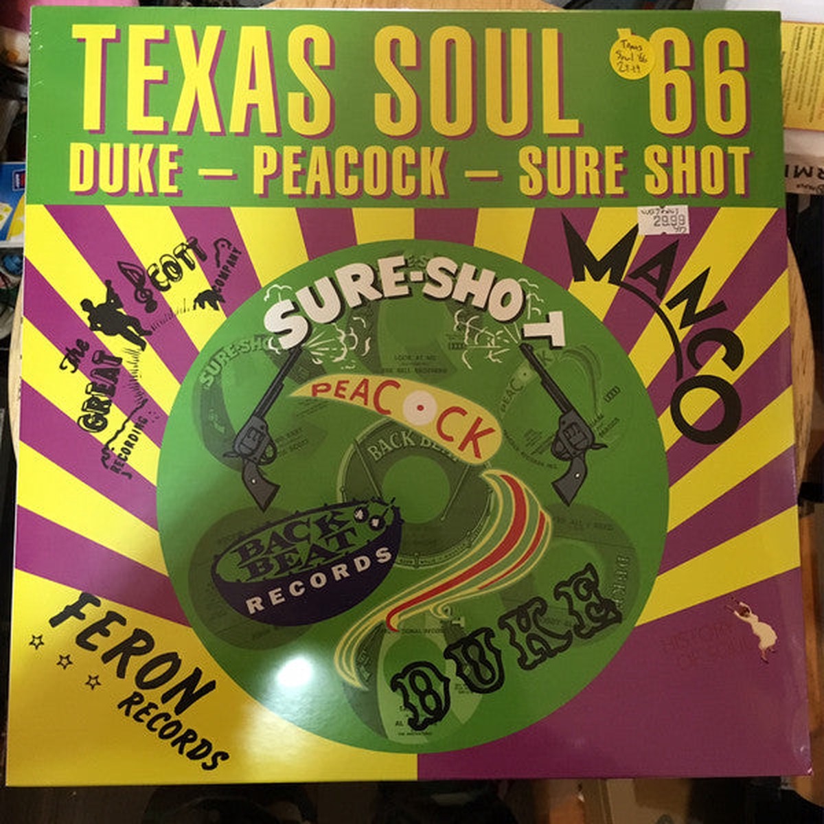 Various - Texas Soul 66 (LP Comp) - NEW