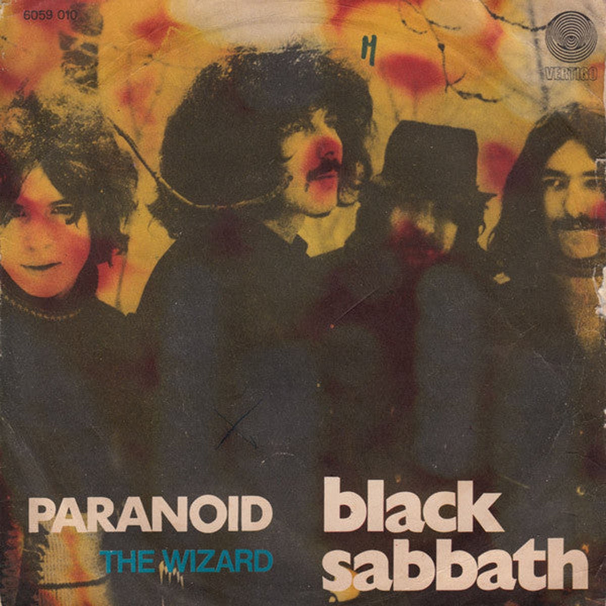 Black Sabbath - Paranoid The Wizard (7 Single) - USED