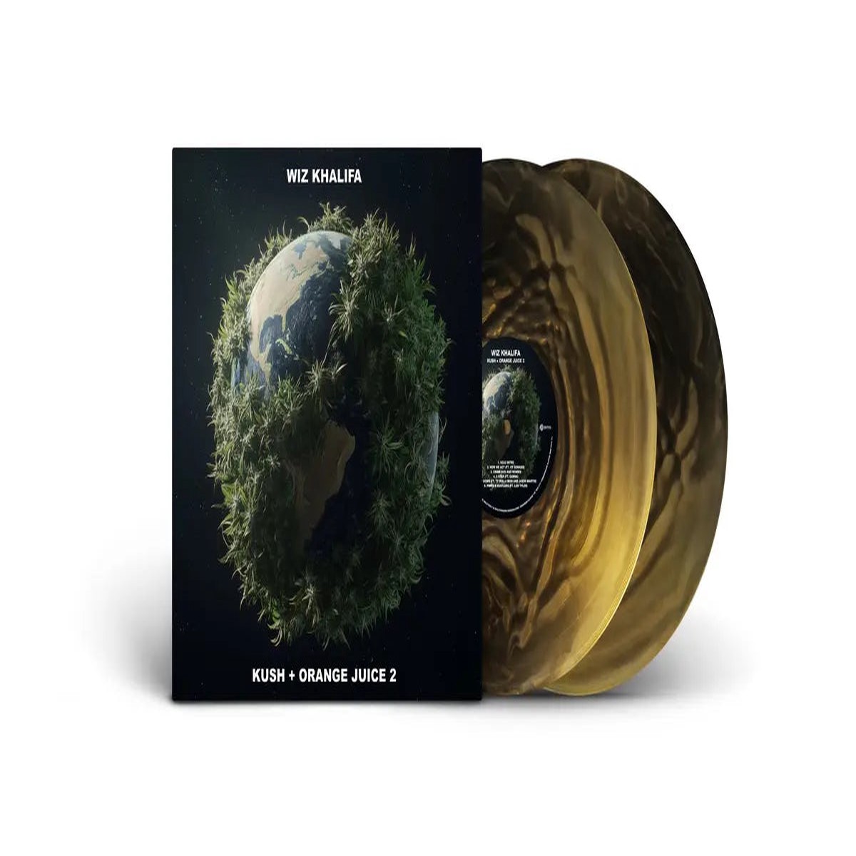Wiz Khalifa - Kush Orange Juice 2 Black Gold Vinyl
