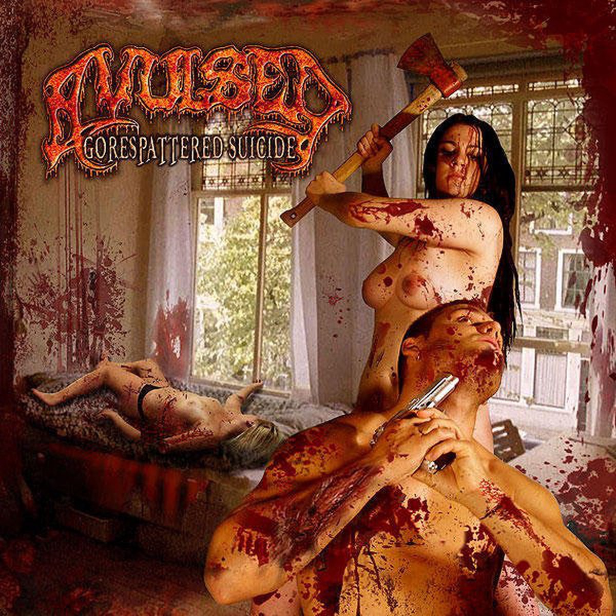 Avulsed - Gorespattered Suicide (CD Album Dig) - USED