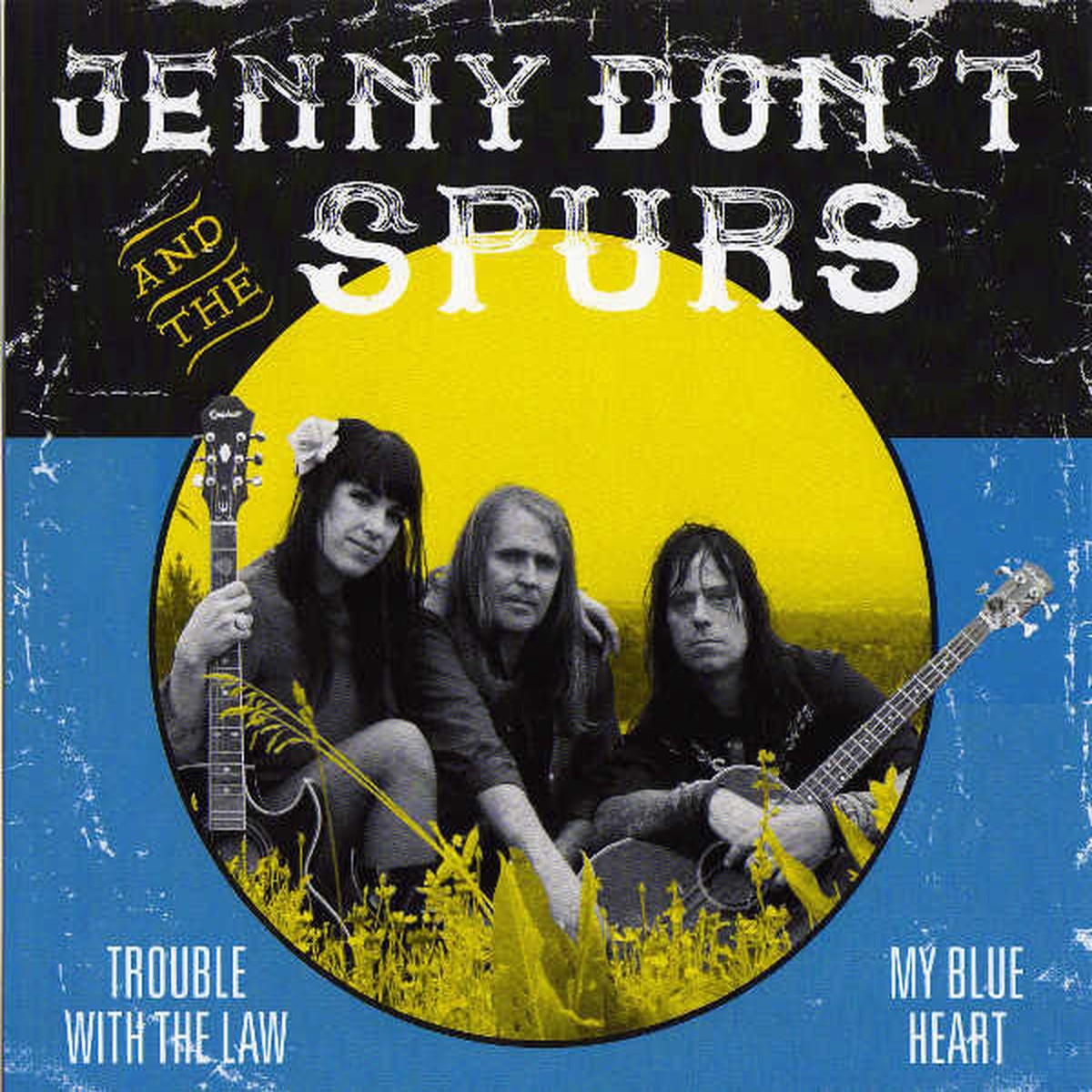 Jenny Dont And The Spurs - Trouble With The Law My Blue Heart (7 Tra) - NEW