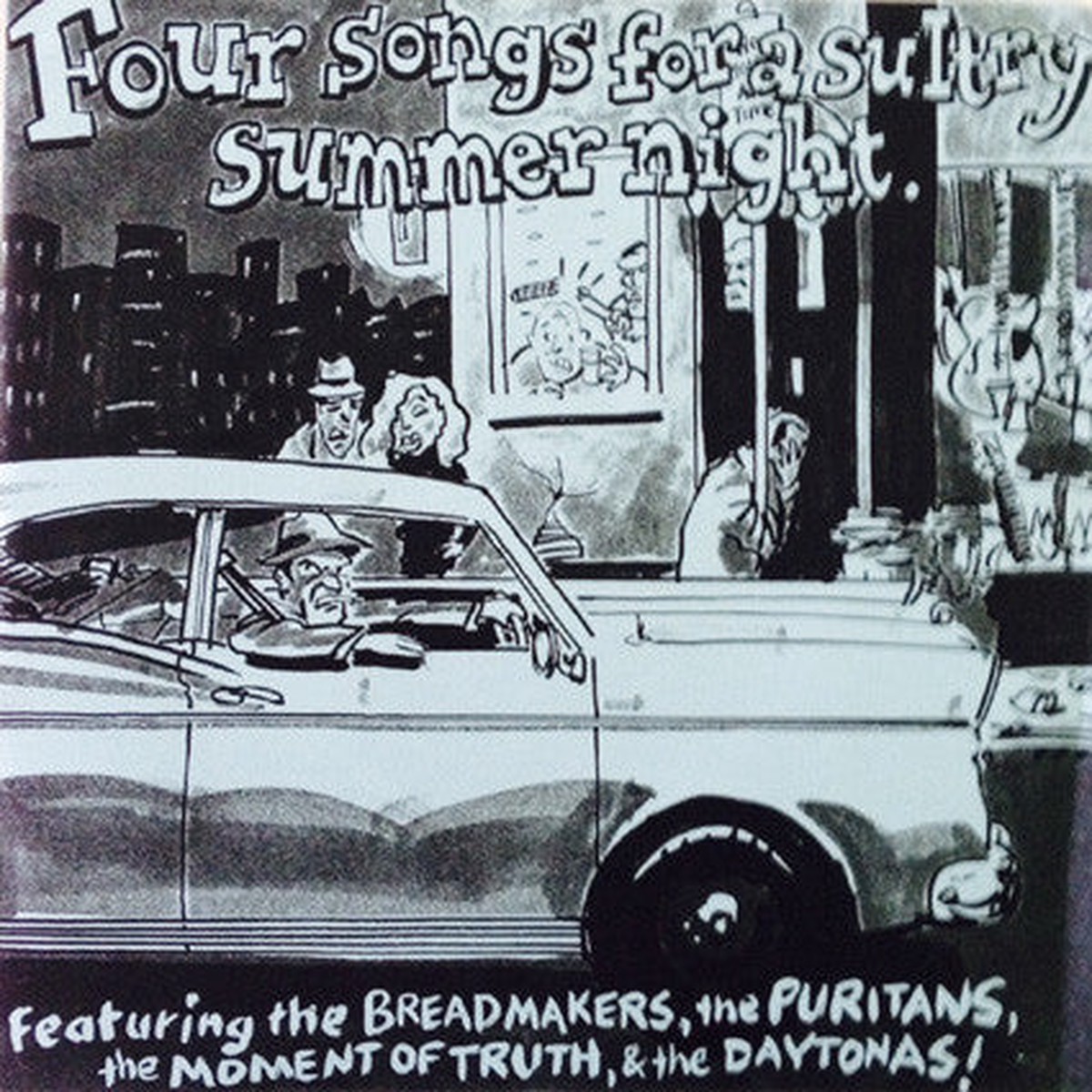 Various - Four Songs For A Sultry Summer Night (7 EP) - USED