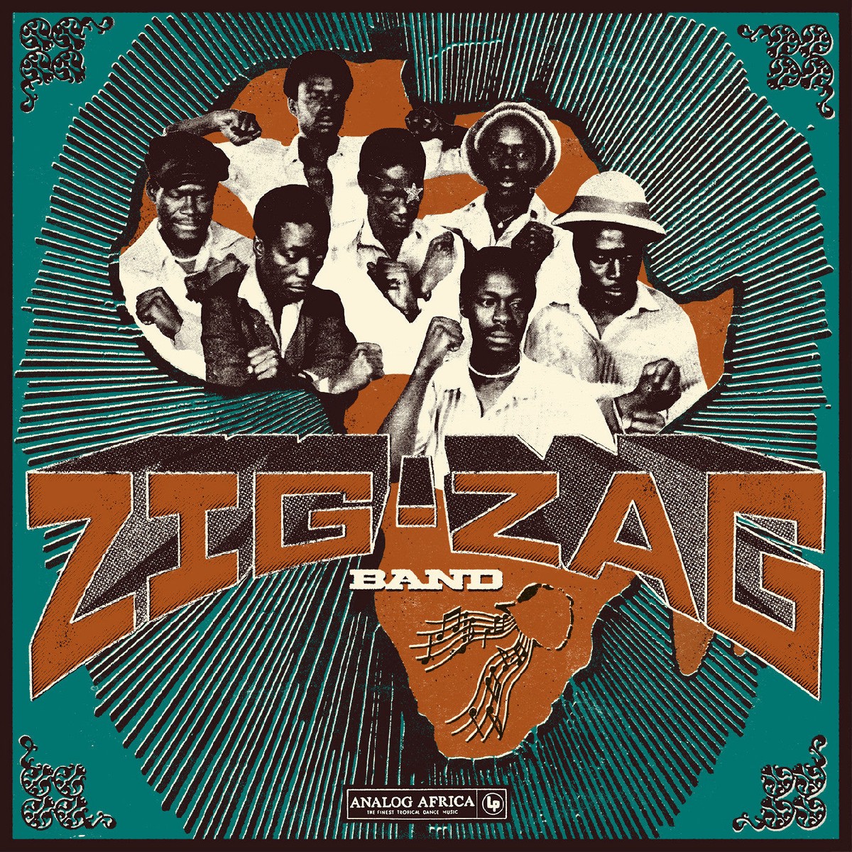 Zig-Zag Band - Chigiyo Music Kings 1987-1998 Screen-Printed Cover