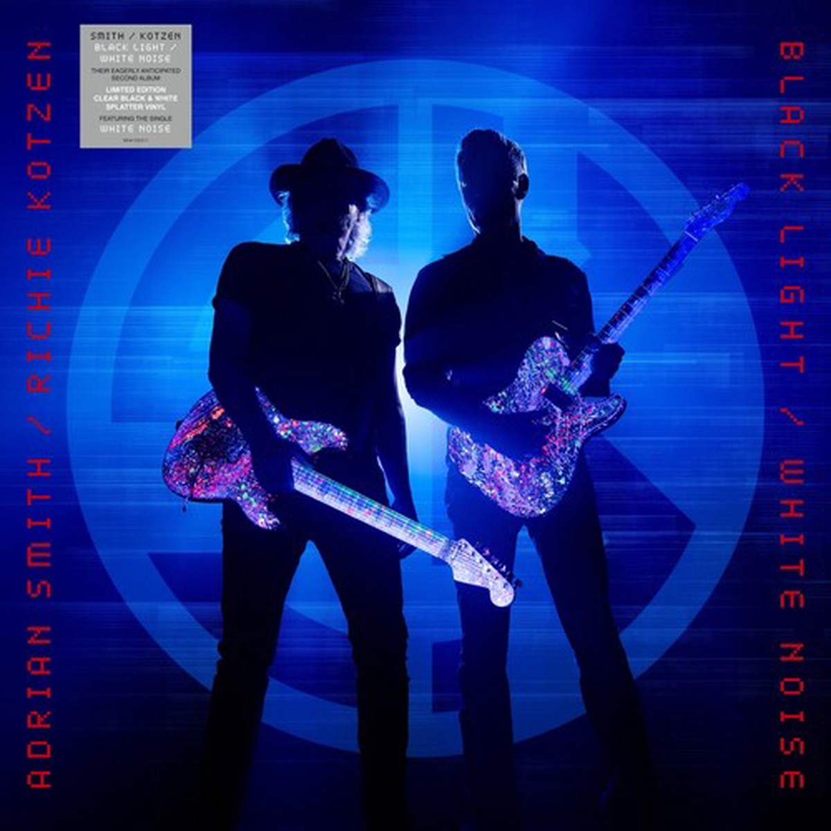 Adrian Smith Richie Kotzen - Black LightWhite Noise Indie-Exclusive Colored Vinyl