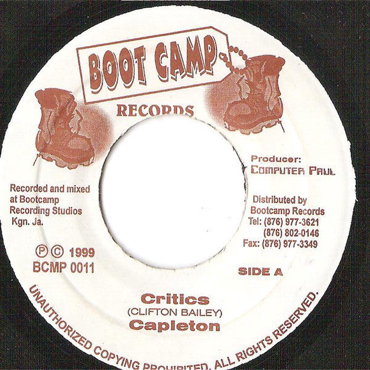 Capleton - Critics (7) - USED